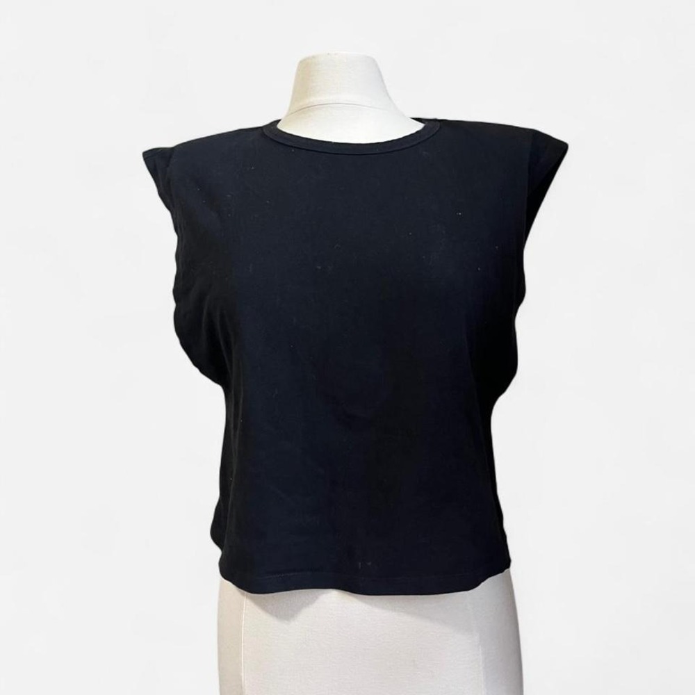Lioness Structured Shoulder Pad T shirt